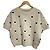 Autre Marque Top de malha BIRTHDAY BASH HEART DOT Bege