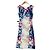 Autre Marque Vestido Adolfo Dominguez Rosa Branco Azul - vista 3