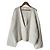 Autre Marque Camisola de malha Loose com decote profundo RIVE DROITE Branco Fora de branco