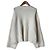 Autre Marque Camisola de malha Loose com decote profundo RIVE DROITE Branco Fora de branco - vista 2