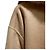 Autre Marque Abrigo con cinturón ADORE 100% Cachemira y Piel de Visón Beige Camello - vista 4