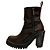 Autre Marque Dr. Martens MAGDALENA Stieletten Braun Bordeaux - Ansicht 4