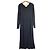 Autre Marque LE CIEL BLEU Rippstrick-Kleid Schwarz