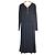 Autre Marque LE CIEL BLEU Rippstrick-Kleid Schwarz - Ansicht 2