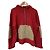 Autre Marque Sudadera con capucha de lana Alberobello Roja