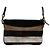 Burberry Nova Check Schultertasche aus Canvas und Leder Braun Schwarz Weiß - Ansicht 6