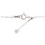 Autre Marque Collana in oro bianco Au750 e diamanti Argento - vista 5