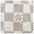 Saia de algodão Louis Vuitton Damier Azur Bege Cru Azul marinho - vista 12