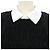 Top Chanel LOOK31 Negro - vista 6