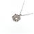 Autre Marque Diamantenhalskette Pt900 Pt850 Silber - Ansicht 3