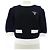 Prada Pullover aus Baumwolle mit Rundhalsausschnitt Schwarz