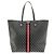 Balenciaga Hacker Large Tote Bag Shopper aus Canvas Schwarz - Ansicht 2
