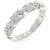 Autre Marque Anello Star Jewelry Au750 Diamante Argento