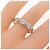Autre Marque Anello Star Jewelry Au750 Diamante Argento - vista 5