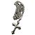 Autre Marque STEFF ELEOFF Divine Cross Silver925 Halskette Silber
