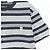 Autre Marque T-shirt de algodão às riscas Black Label Crestbridge Preto - vista 3