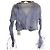 Autre Marque Blusa trasparente Snidel con fiocco anteriore Porpora - vista 2