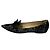 Décolleté Jimmy Choo GALA Glitter Ribbon Pumps Nero - vista 3
