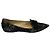 Décolleté Jimmy Choo GALA Glitter Ribbon Pumps Nero - vista 5