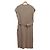 Autre Marque Robe longue en maille Snidel Beige