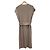 Autre Marque Robe longue en maille Snidel Beige - vue 2