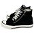 Autre Marque Sapatilhas de lona com Velcro ZUCCa Preto - vista 2