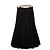 Autre Marque Saia Longa Flare ADDICT ELE STOLYOF Preto - vista 2