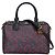Borsa 2way Coach Mini Boston in PVC e pelle Nero Multicolore