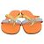 Hermès Leather Sandals 36 Orange Yellow Light blue - view 4