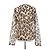 Autre Marque Top transparente de leopardo Ray Beams Negro Estampado de leopardo - vista 2
