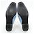 Hermès Oz Denim Sandalen Blau - Ansicht 4