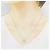 Autre Marque Collar de Flor en Oro Blanco Au750 y Diamantes Plata - vista 6
