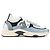 Sneakers Chanel in maglia e vitello scamosciato Bianco Blu