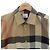 Camisa Xadrez Burberry 8010213 Marrom Preto Vermelho - vista 5