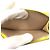 Chloé Sense Leather Coin Card Case Amarillo - vista 7