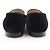 Mocassins en velours Chanel Coco Mark Noir - vue 3