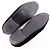 Mocassins en velours Chanel Coco Mark Noir - vue 5