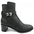 Hermès Stiefel aus schwarzem Leder 222091Z