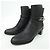 Hermès Stiefel aus schwarzem Leder 222091Z - Ansicht 3