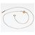 Bracciale Tiffany & Co. T TWO Au750 Oro Rosa Diamanti - vista 3
