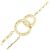 Autre Marque Monnickendam Au750 Diamantenhalskette Golden - Ansicht 4