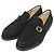 Gucci Wildleder-Loafer Schwarz