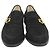 Gucci Wildleder-Loafer Schwarz - Ansicht 3