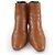 Hermès Demarche35.5 Leather Short Boots Brown - view 4