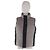 Moncler LYTHRUM Nylon-Daunenweste Braun Schwarz