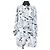 Autre Marque Carven Gestreiftes Hemdkleid Schwarz Blau Hellblau