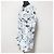 Autre Marque Carven Gestreiftes Hemdkleid Schwarz Blau Hellblau - Ansicht 3