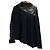 Autre Marque eimy istoire Strickpullover mit Spitzenstickerei Schwarz - Ansicht 2