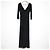 Autre Marque TADASHI SHOJI Collection langes Abendkleid Schwarz - Ansicht 2