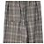 Autre Marque GALLARDAGALANTE Pantalones anchos de cuadros Castaño Beige - vista 5